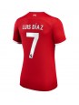 Billige Liverpool Luis Diaz #7 Hjemmedrakt Dame 2023-24 Kortermet